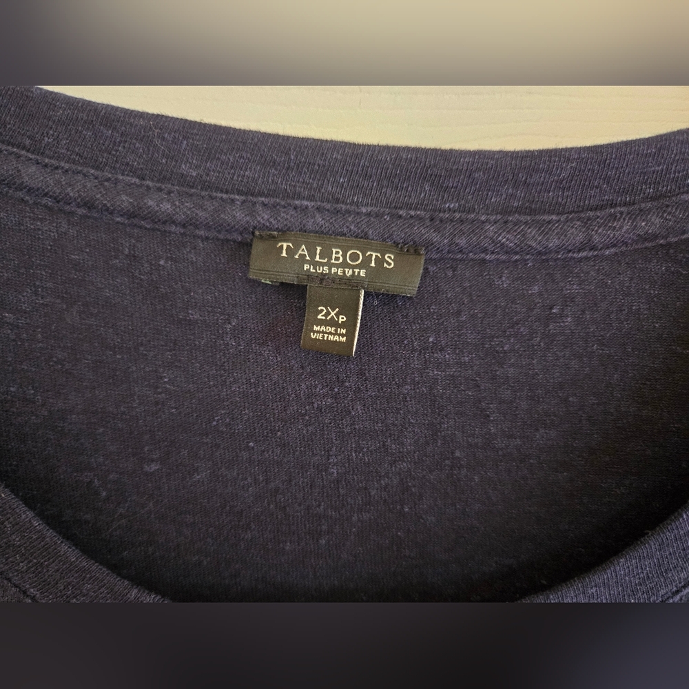 Talbots Tee Shirt 2XP - Picture 3 of 5